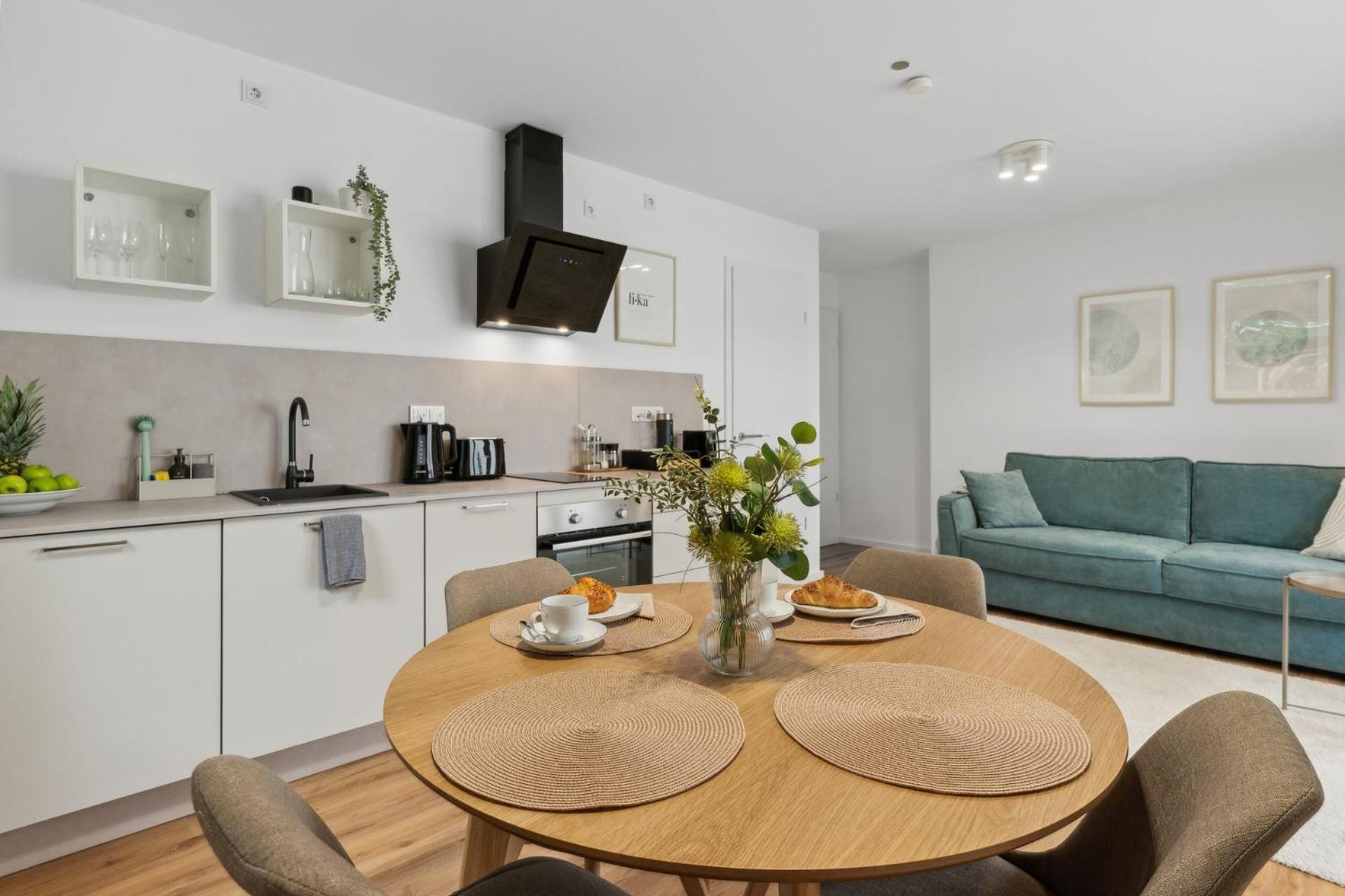 Zwei Apartments Fuer Bis Zu 8 Personen Zentral, Modern, Mit Terrasse & Balkon Bielefeld Luaran gambar